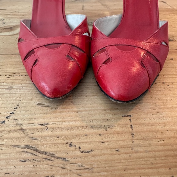 Vintage Nickels Women's Lipstick Red Heels Pinup - Picture 3 of 7